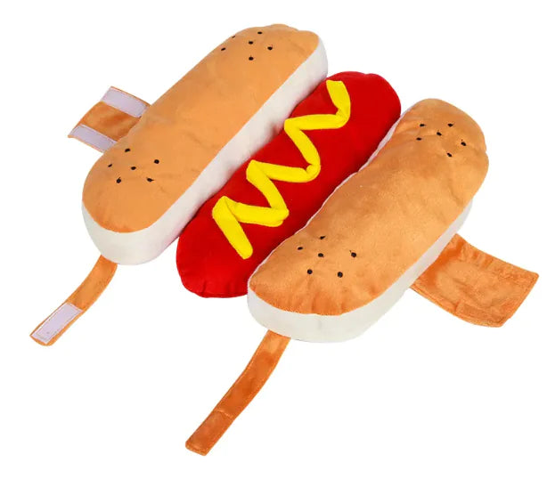 Disfraz de Perrito Caliente de Halloween para Mascotas